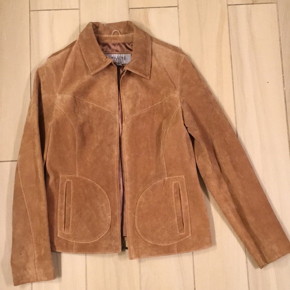 SALE❄️Wilson’s tan leather jacket - Picture 3 of 8